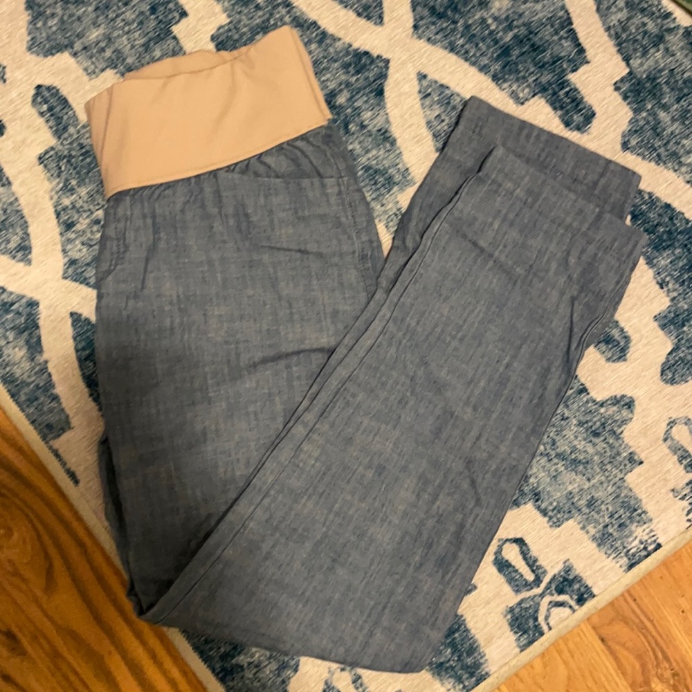 Maternity chino pants
